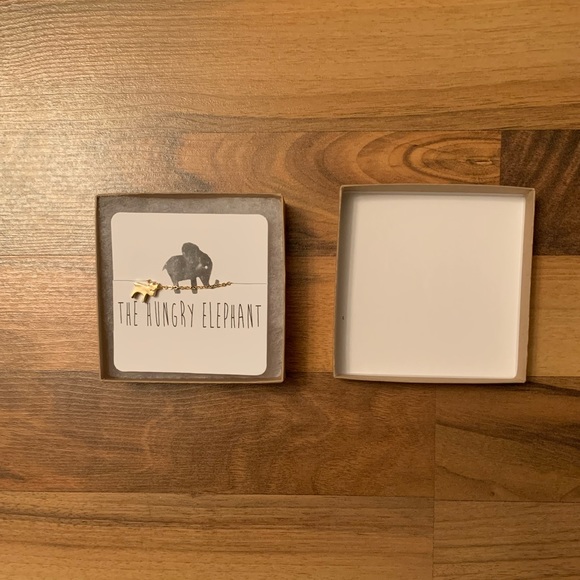 The Hungry Elephant Cow Charm Necklace - Picture 3 of 4